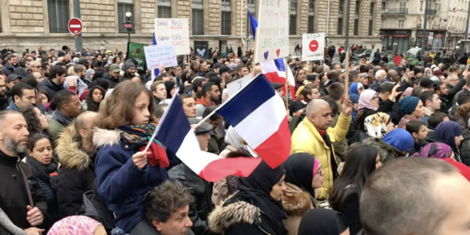 Manifestation contre l'islamophobie