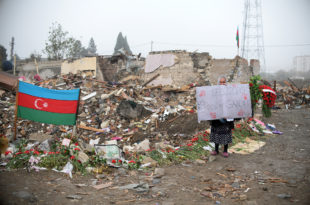 Destructions à Gandja