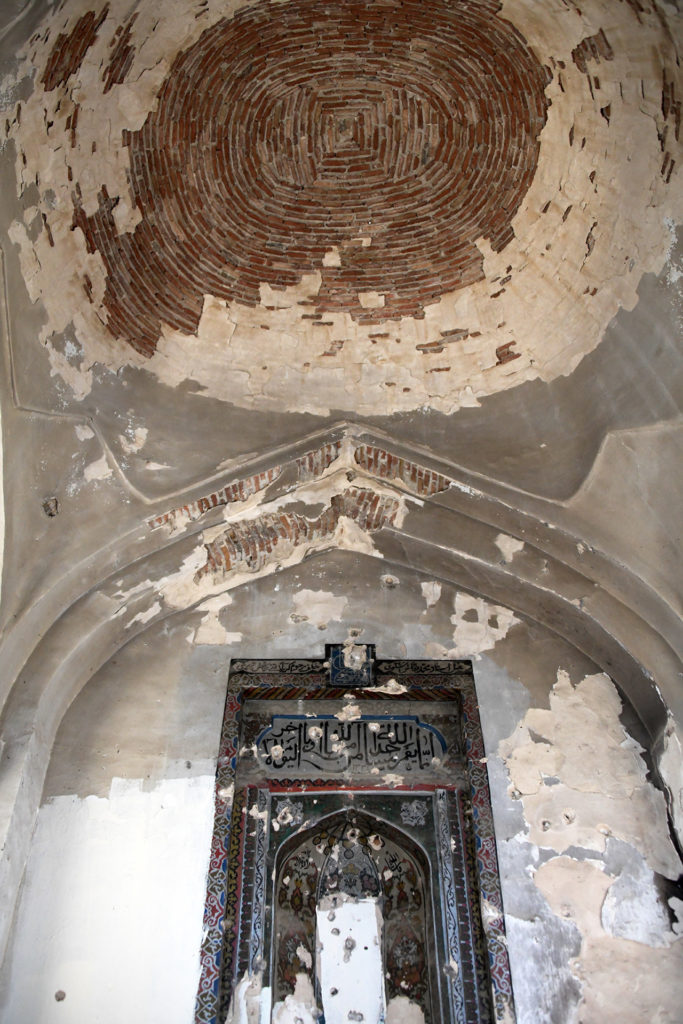 Mosquée délabrée dans le haut Karabagh