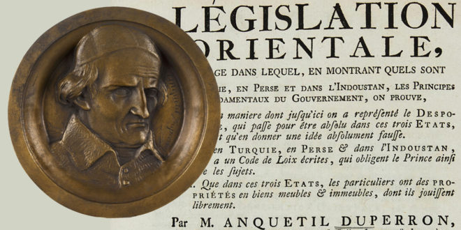 LA COLONISATION, « CRIME DE LÈSE-HUMANITÉ » POUR ANQUETIL-DUPERRON (1789)